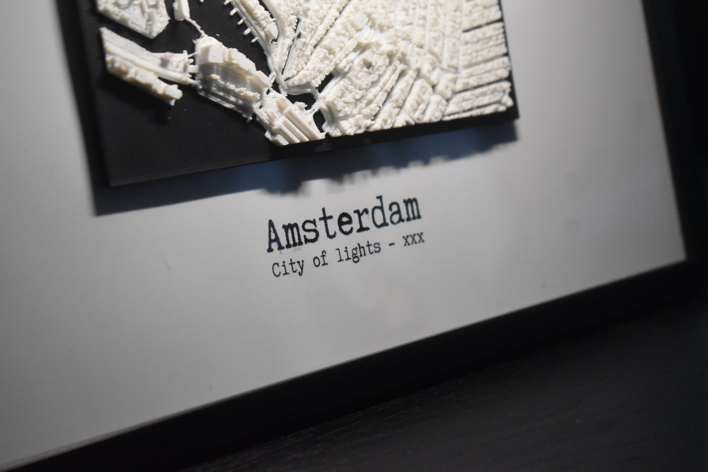Amsterdam Map White